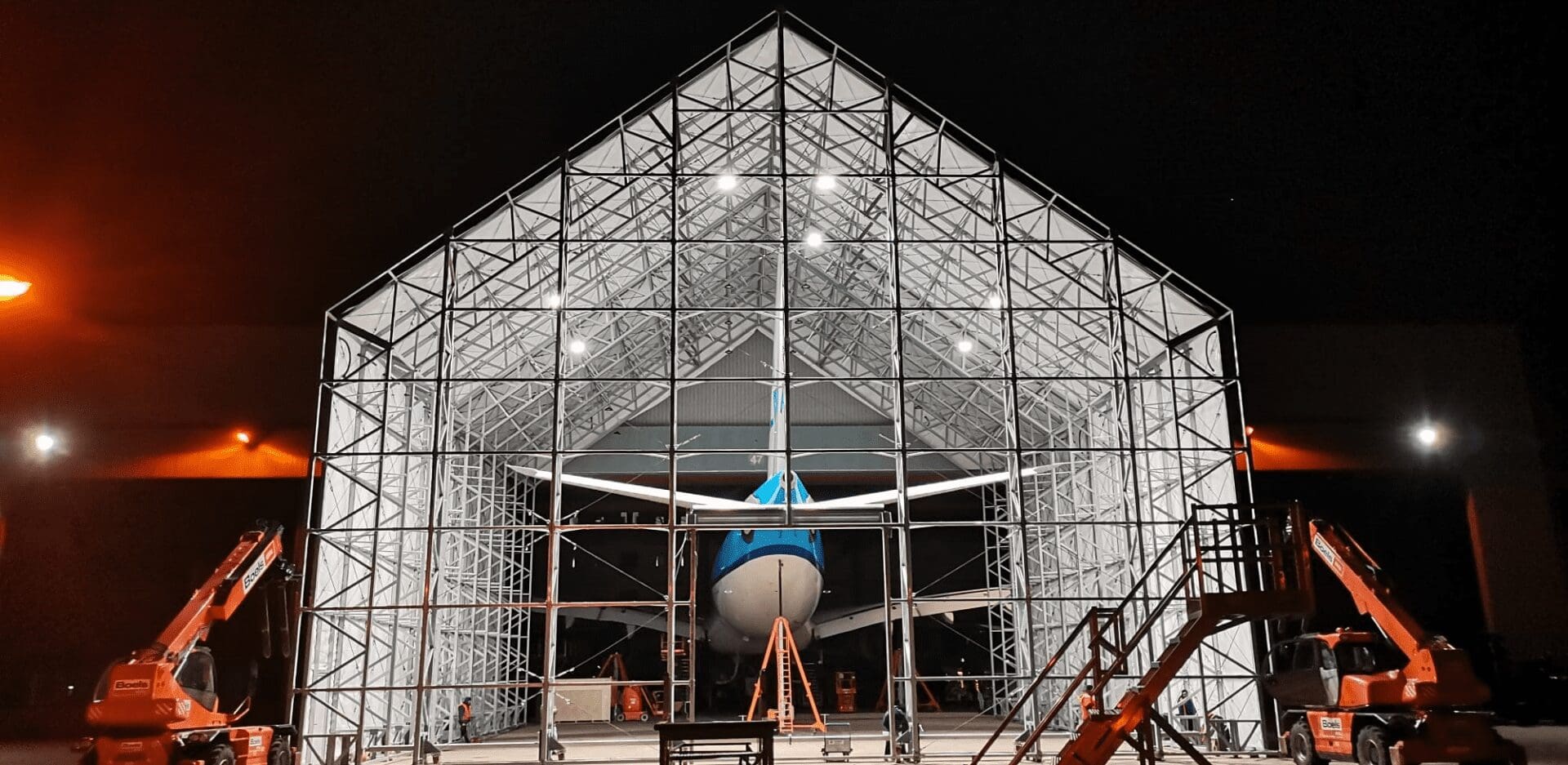 Aviolanda: Eine bewegliche Lösung für die Wartung größerer Flugzeuge