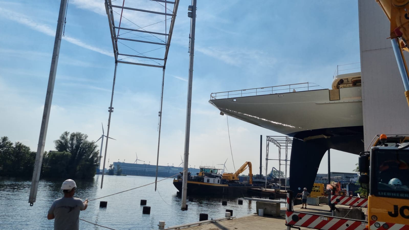 Construction modulaire dans le secteur des super yachts
